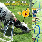 Fence Wire Strainer Dual-Grip Lever Tensioner