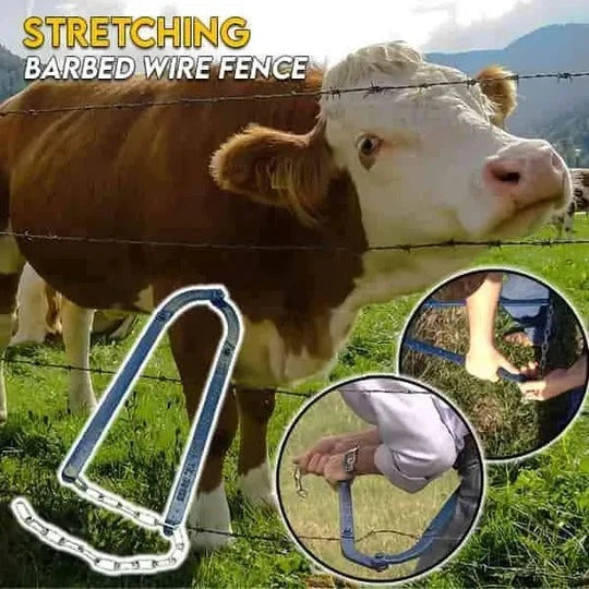 Fence Wire Tensioner Single-Person Lever-Actuated 18.9 Inch
