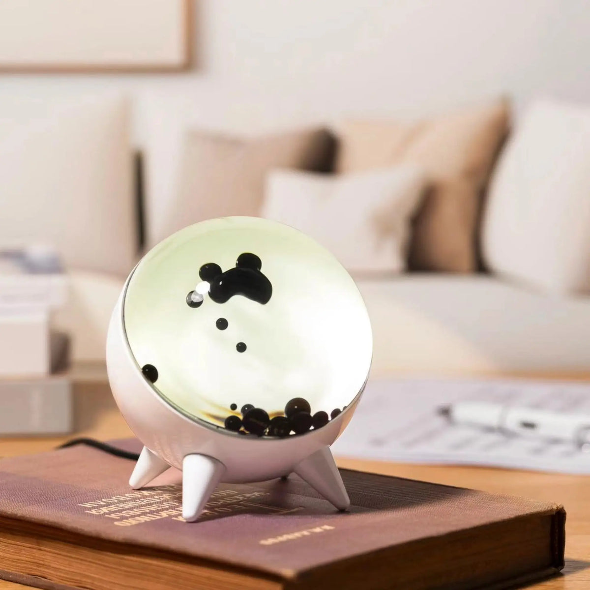 Ferrofluid Speaker Bluetooth Glass Display