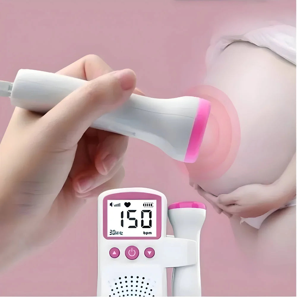 Fetal Doppler 3 MHz Probe Illuminated LCD