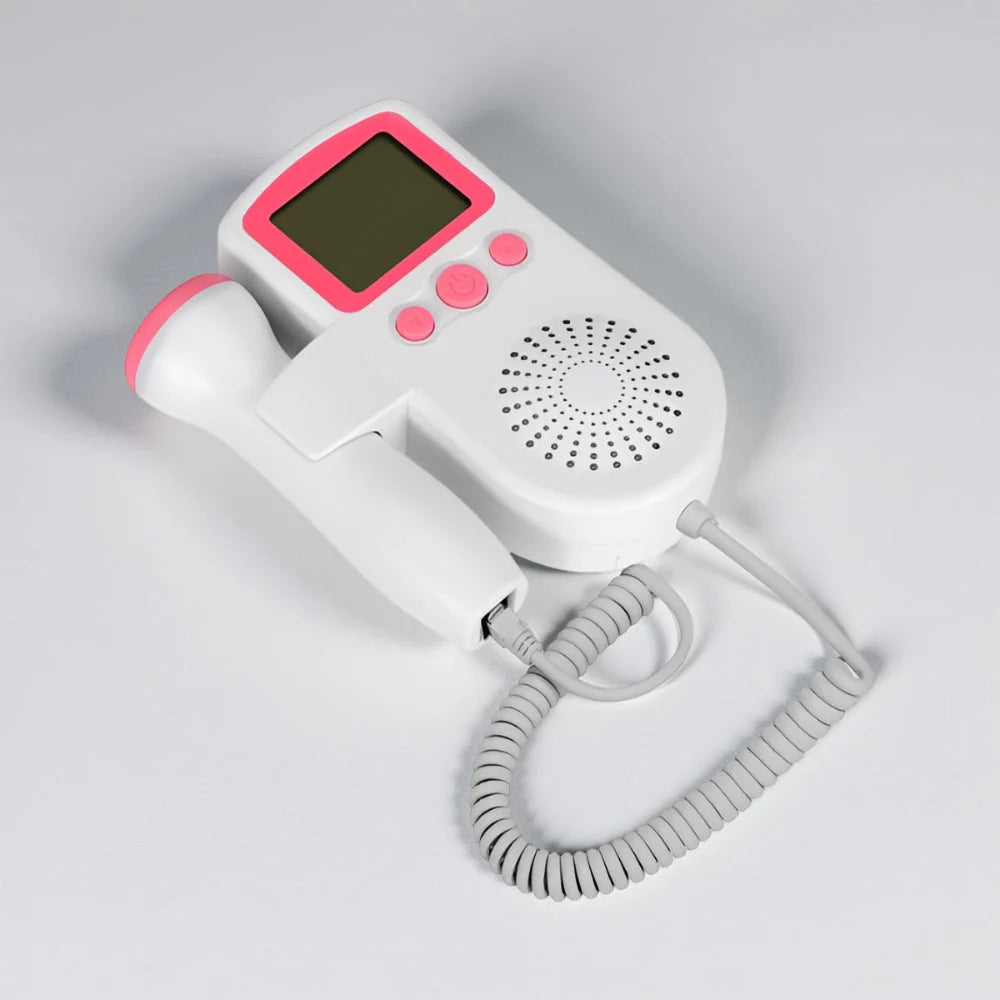Fetal Doppler 3 MHz Probe Illuminated LCD