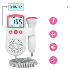 Fetal Doppler 3 MHz Probe Illuminated LCD
