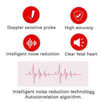 Fetal Doppler Backlit LCD & Speaker From 12 Weeks