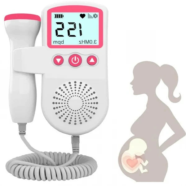 Fetal Heart Rate Monitor Backlit Screen & Speaker