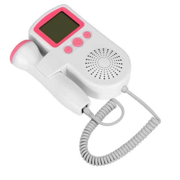 Fetal Heartbeat Monitor From 12 Weeks Backlit LCD & Speaker