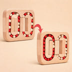 Fidget Puzzle Wooden Smooth & Quiet Rotation