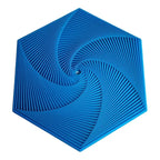 Fidget Toy Hexagonal Fractal Pattern & Smooth Spin