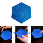 Fidget Toy Hexagonal Fractal Pattern & Smooth Spin