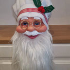 Figurine Set Santa Claus Festive Detailed Design