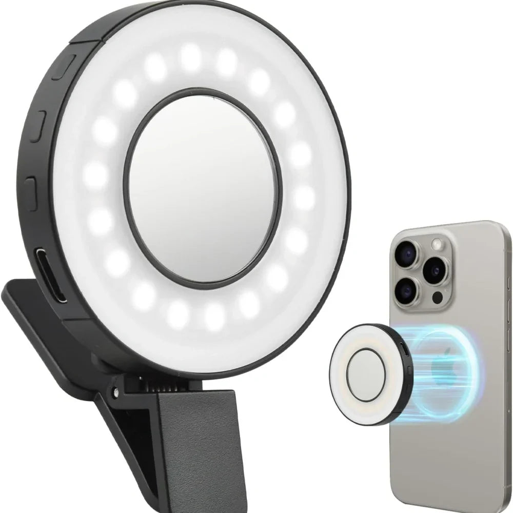 Fill Light Magnetic Clip-On Warm & Cool Rechargeable