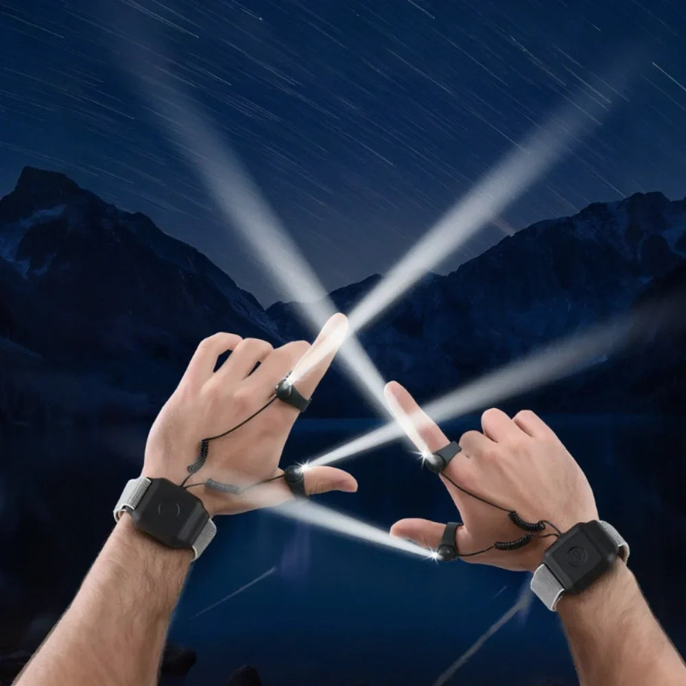 Finger Light Precision Fit Loop USB Rechargeable 12 Hour