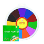 Finger Paint Set Washable & Non-Toxic Multi-Color