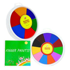Finger Paint Set Washable & Non-Toxic Multi-Color