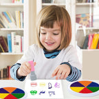 Finger Paint Set Washable & Non-Toxic Multi-Color