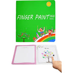 Finger Paint Set Washable & Non-Toxic Multi-Color