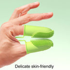 Finger Toothbrush Dual-Finger 800+ Soft Bristles