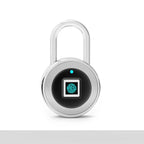 Fingerprint Padlock IP68 Waterproof Anti-Shear Zinc Alloy