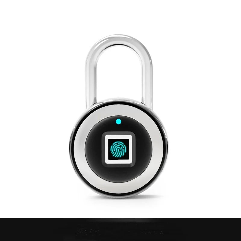 Fingerprint Padlock IP68 Waterproof Anti-Shear Zinc Alloy