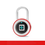 Fingerprint Padlock IP68 Waterproof Anti-Shear Zinc Alloy