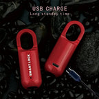 Fingerprint Padlock Instant Unlock 0.2s Zinc Alloy Rechargeable