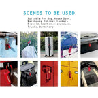 Fingerprint Padlock Instant Unlock 0.2s Zinc Alloy Rechargeable