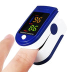 Fingertip Pulse Oximeter Clip-On HD LED Portable