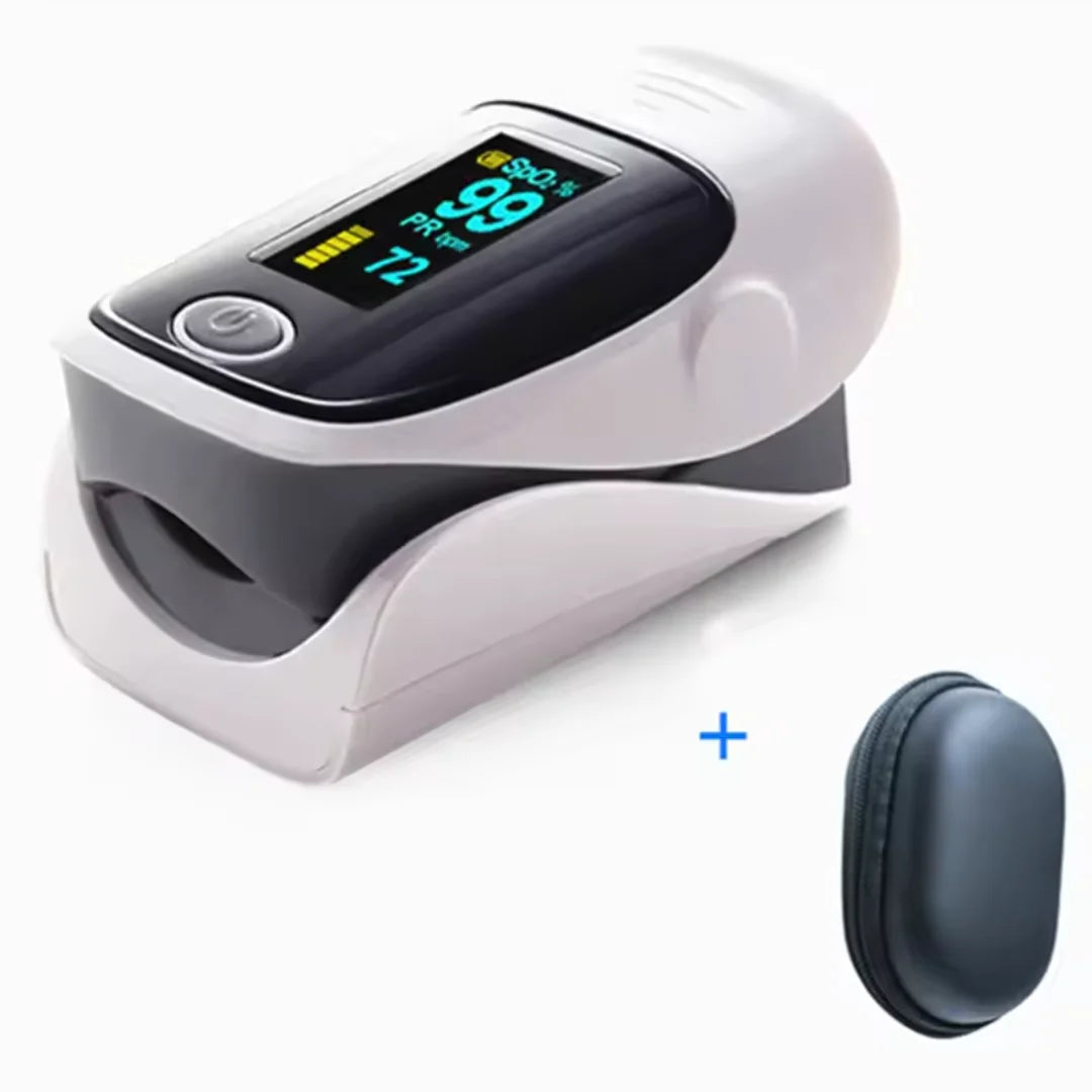 Fingertip Pulse Oximeter Dual-Color OLED SpO2 & Pulse Rate