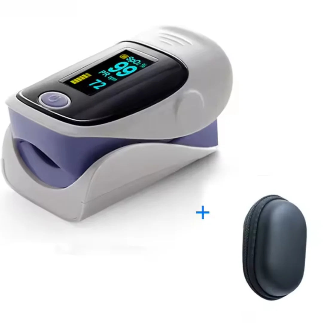 Fingertip Pulse Oximeter Dual-Color OLED SpO2 & Pulse Rate