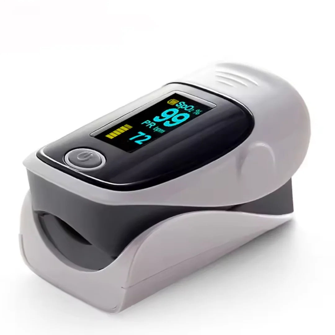 Fingertip Pulse Oximeter Dual-Color OLED SpO2 & Pulse Rate