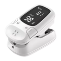 Fingertip Pulse Oximeter LED Display Ergonomic Clamp Portable