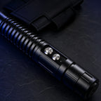 Fire Starter Directed Blue Beam Compact Ribbed Aluminum