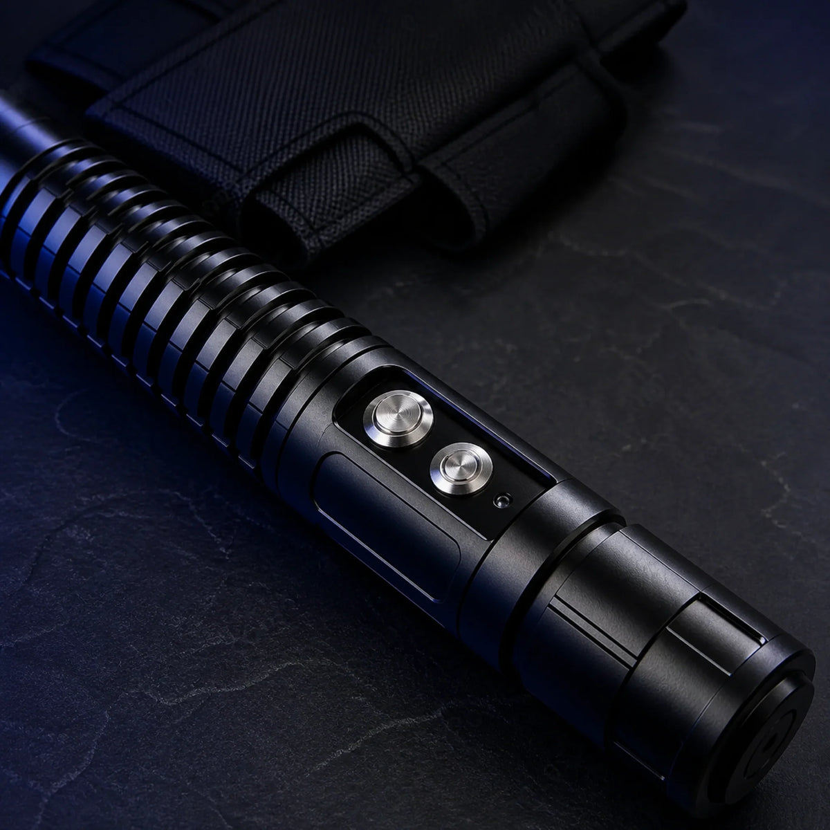Fire Starter Directed Blue Beam Compact Ribbed Aluminum