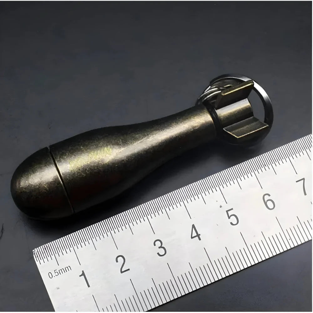Fire Starter Keychain Refillable Windproof Waterproof