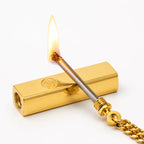 Fire Starter Keychain Refillable Windproof Waterproof