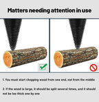 Firewood Drill Bit Carbon Steel Universal Fit Detachable Handle