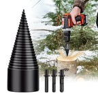 Firewood Drill Bit Threaded Splitting Head Multi-Shank Steel