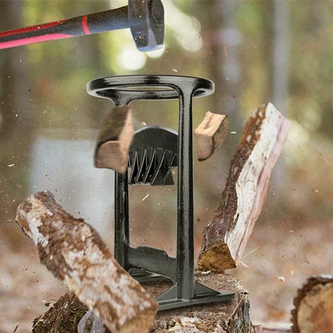 Firewood Splitter Steel Fixed Edge Stable Base