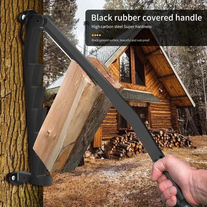 Firewood Splitter Wall Mount High Carbon Steel