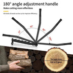 Firewood Splitter Wall Mount High Carbon Steel