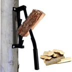Firewood Splitter Wall Mount High Carbon Steel