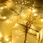 Firework String Lights Remote Control Flexible Copper Wire IP65
