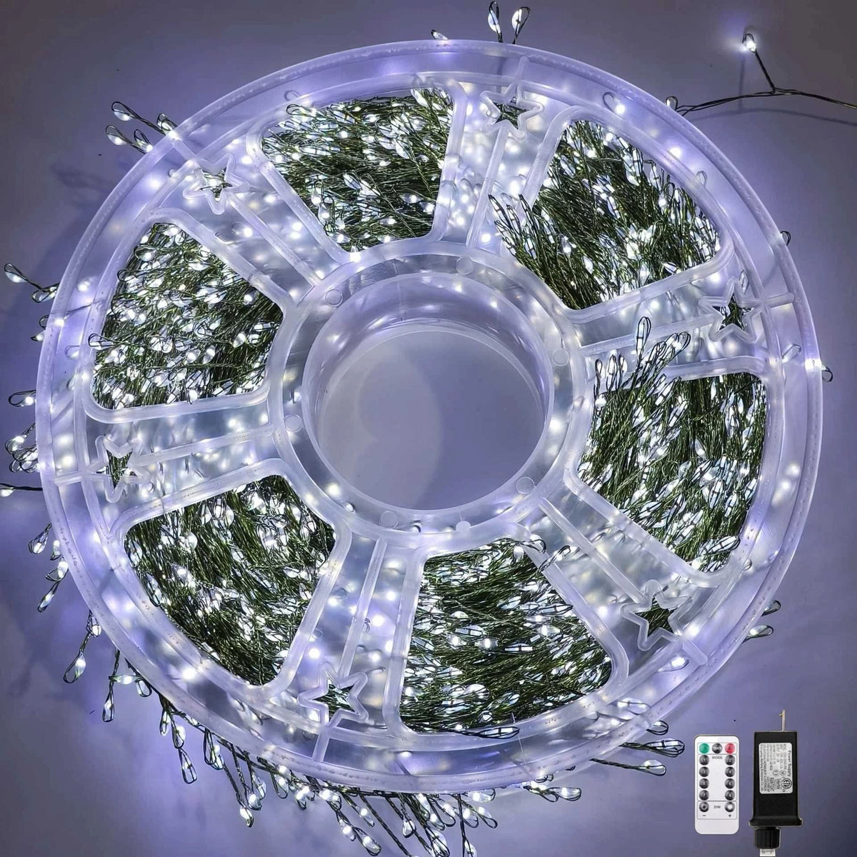 Firework String Lights Remote Control Flexible Copper Wire IP65