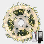 Firework String Lights Remote Control Flexible Copper Wire IP65