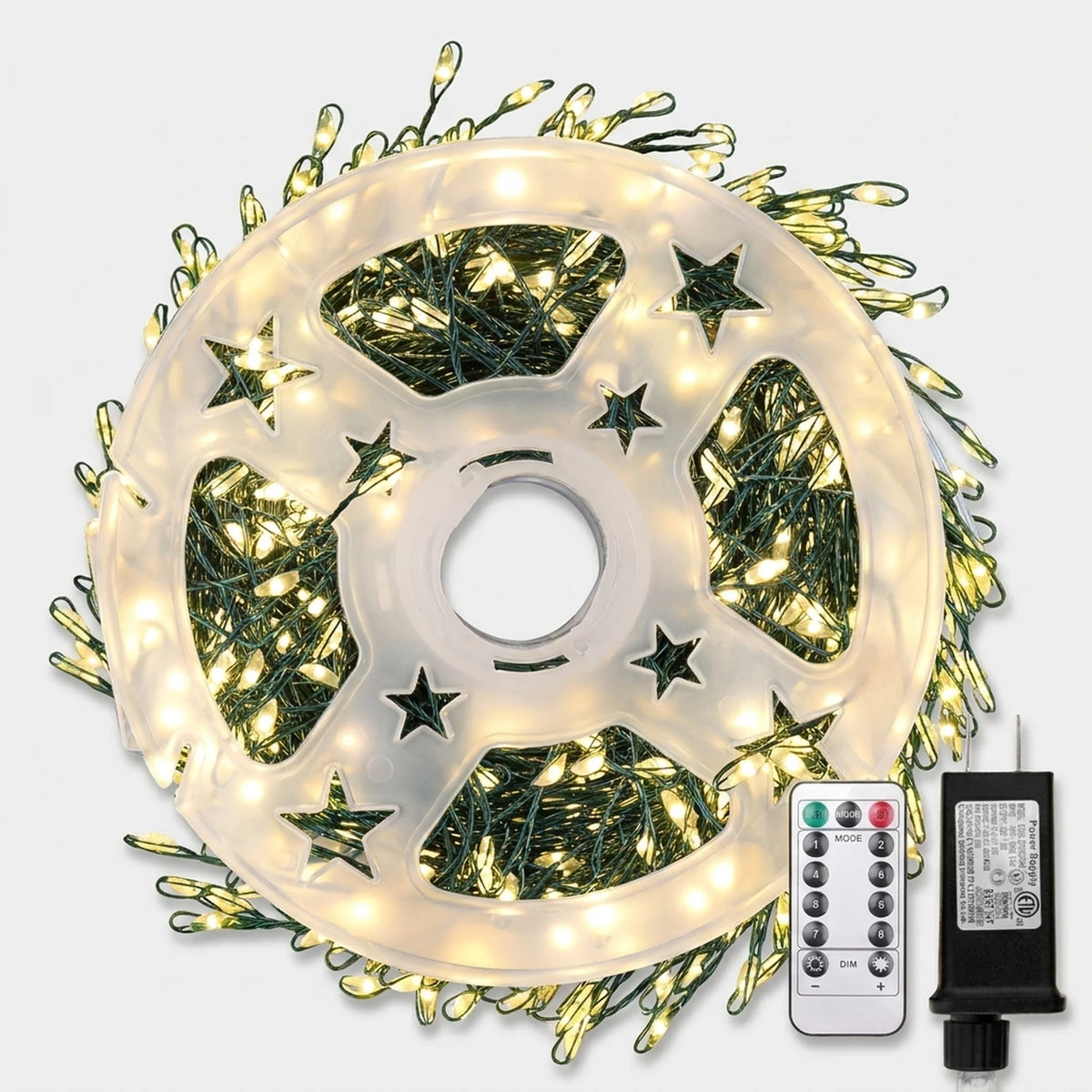 Firework String Lights Remote Control Flexible Copper Wire IP65