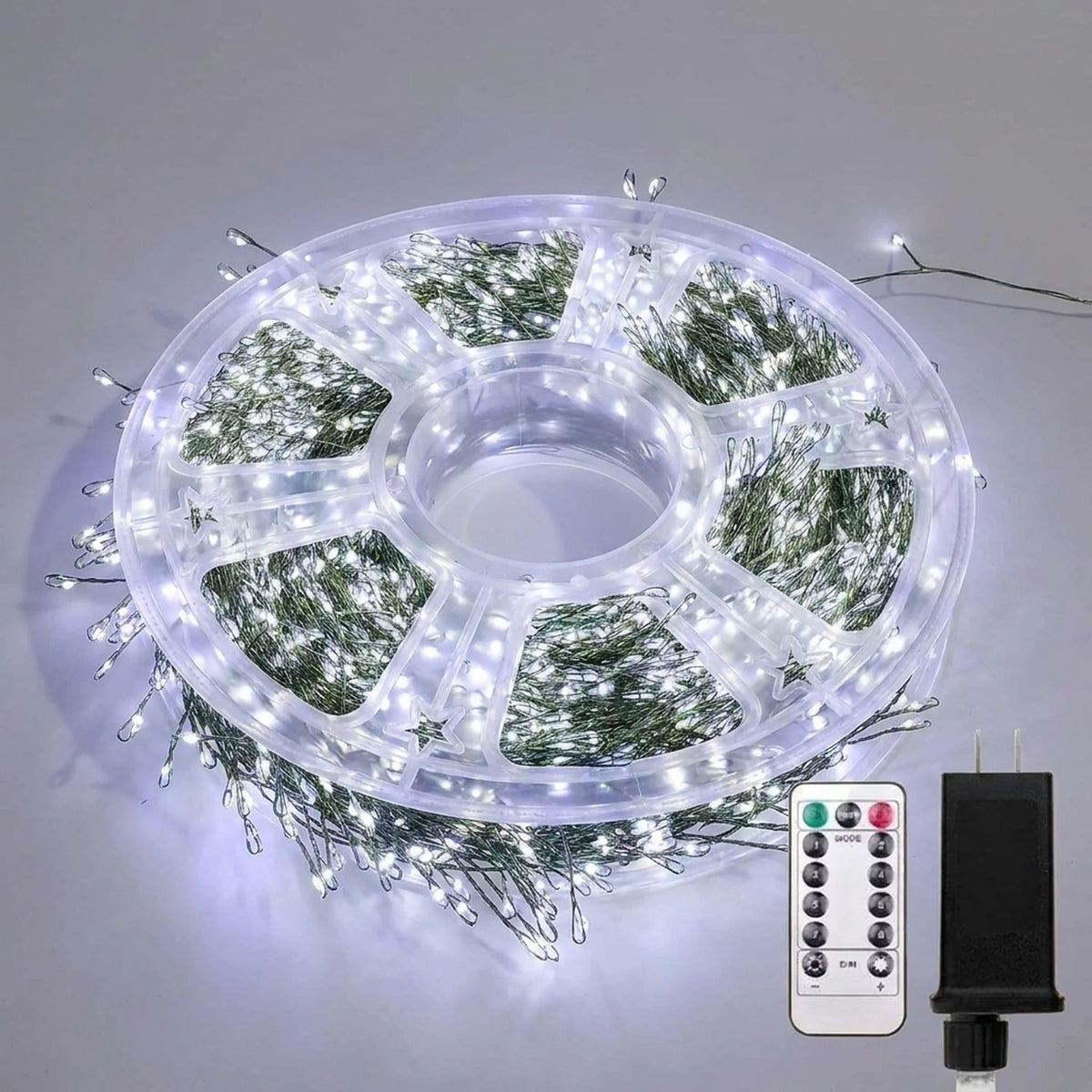 Firework String Lights Remote Control Flexible Copper Wire IP65