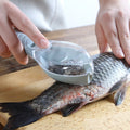 Fish Scale Scraper Protective Cover & Fish-Shaped Handle