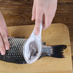 Fish Scale Scraper Protective Cover & Fish-Shaped Handle