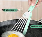 Fish Spatula 1mm Thin Blade Heat-Resistant Dishwasher-Safe