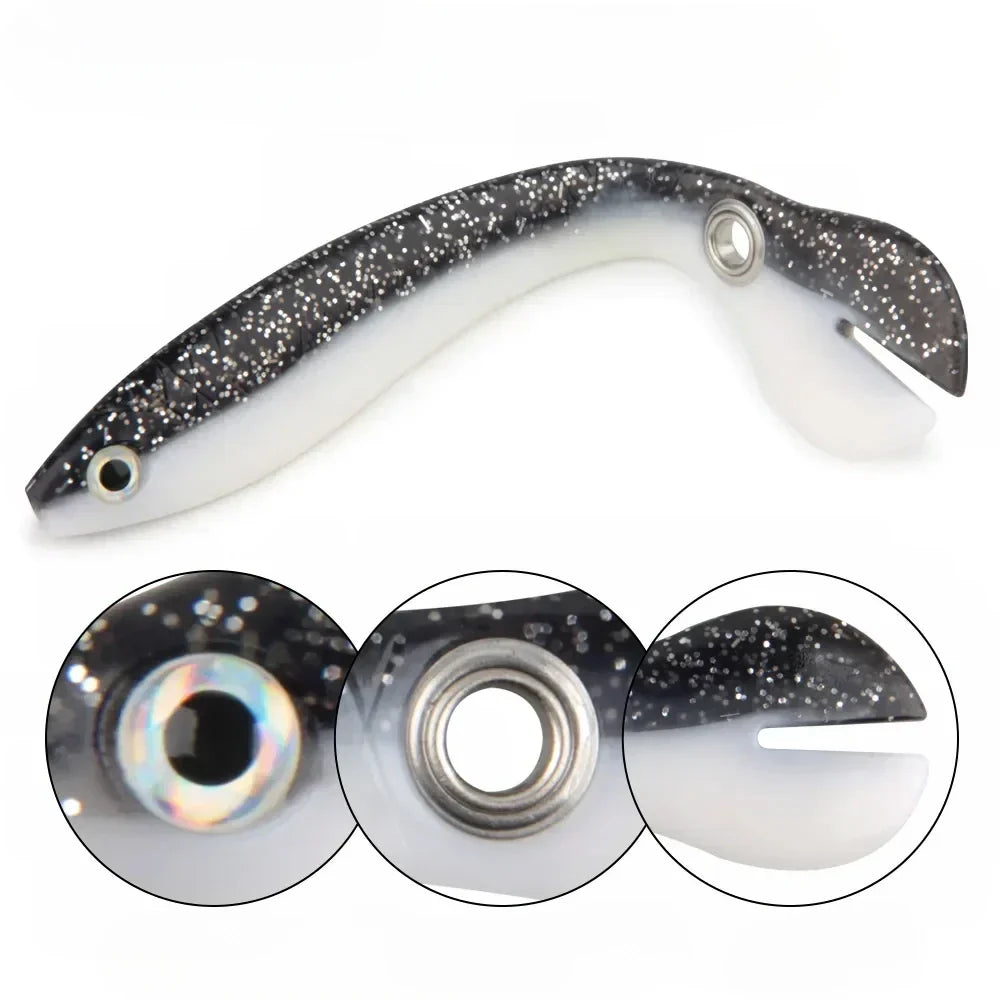 Fishing Lure Set Flexible Lifelike Set of 5