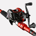 Fishing Rod & Reel Combo Ultra-Light Carbon Spinning Reel